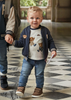 Baby Denim Jogger Pants - Medium Denim