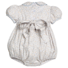 Smocked Peter Pan Bubble - Winthrop Floral