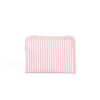 Roadie Small Zip Pouch - Pimlico Stripe Dusty Rose