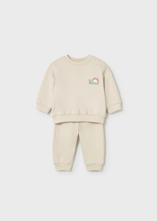 Newborn 2-Piece Set - Almond