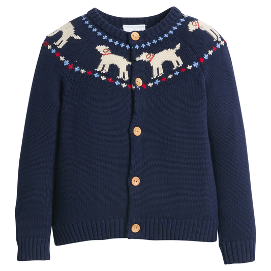 Boy Lab Fair Isle Cardigan