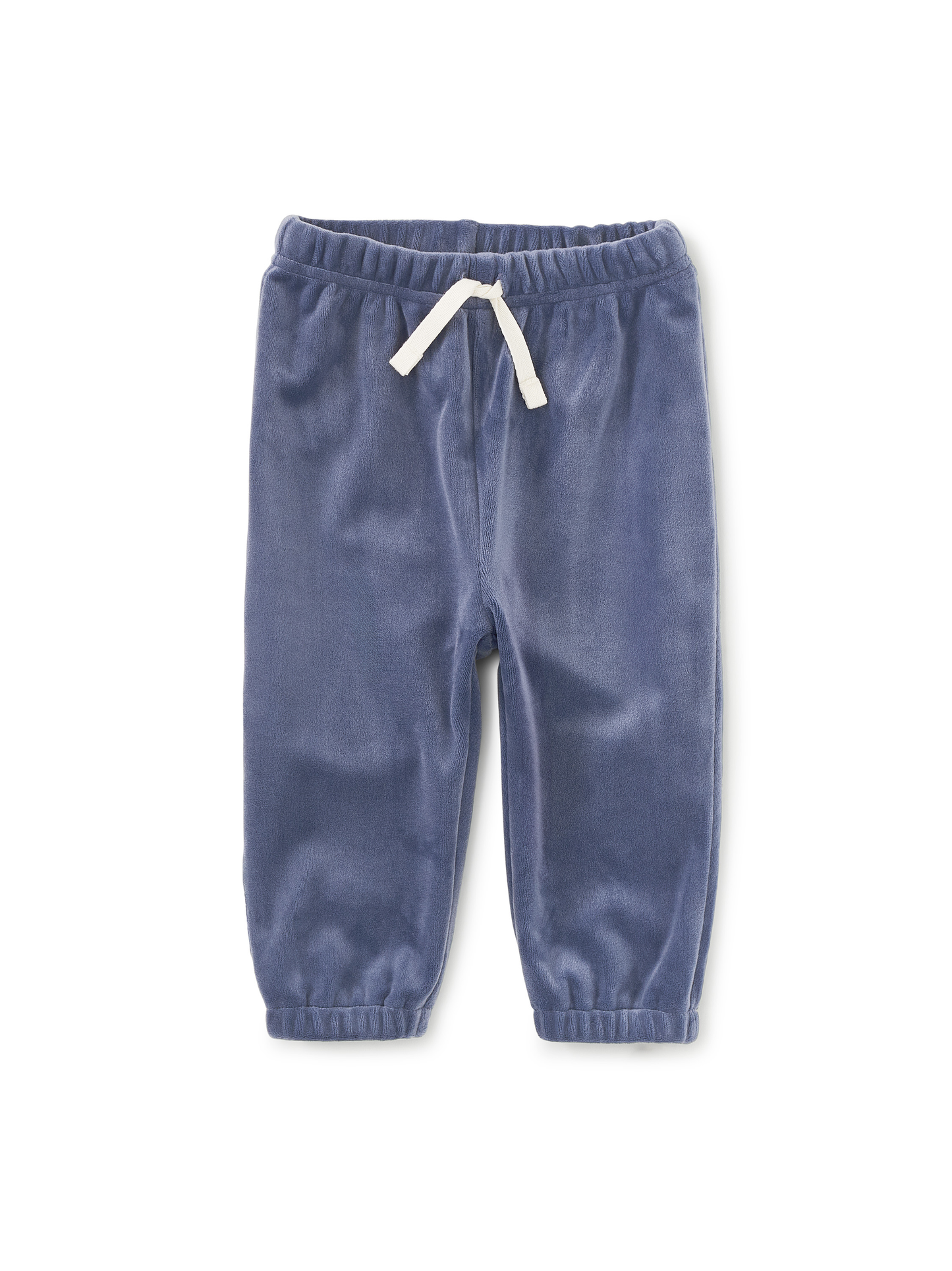 Easy Fit Velour Baby Joggers - Naval Blue