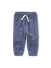 Easy Fit Velour Baby Joggers - Naval Blue