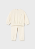 Baby 2-Piece Padded Set - Cream