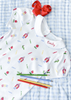 Printed Peter Pan Dress - School Days