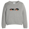 Intarsia Sweater - Vintage Race Car