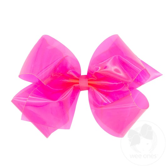 King WeeSplash Colored Swim Bow - Hot Pink