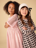 Blouson Sleeve Pocket Dress - Bow