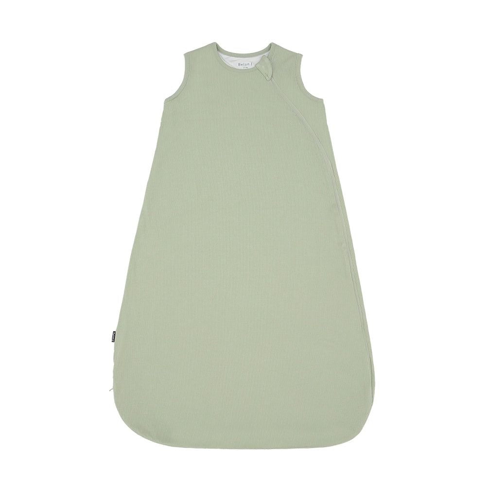 Ribbed Bamboo Sleep Sack - Misty Sage 0.5 TOG
