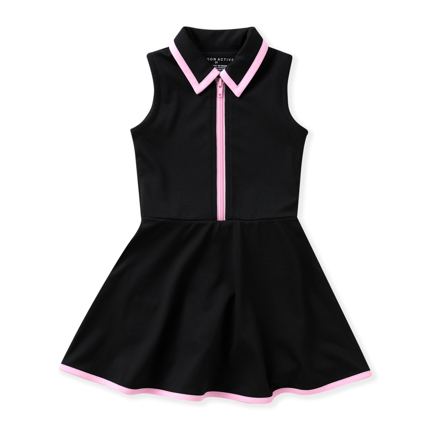 Courtside Black and Pink Dress