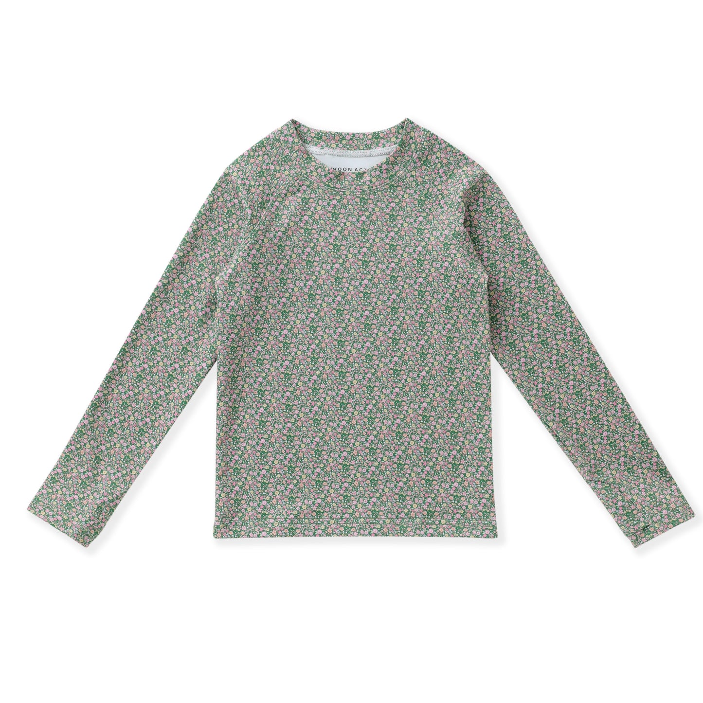 Olive Ditsy Top
