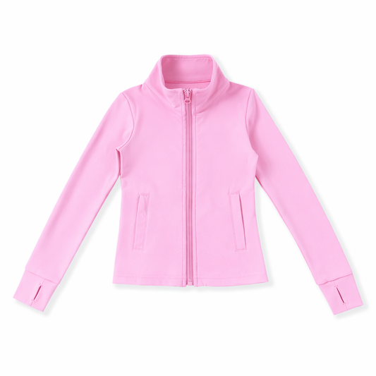 Bubble Gum Pink Active Jacket