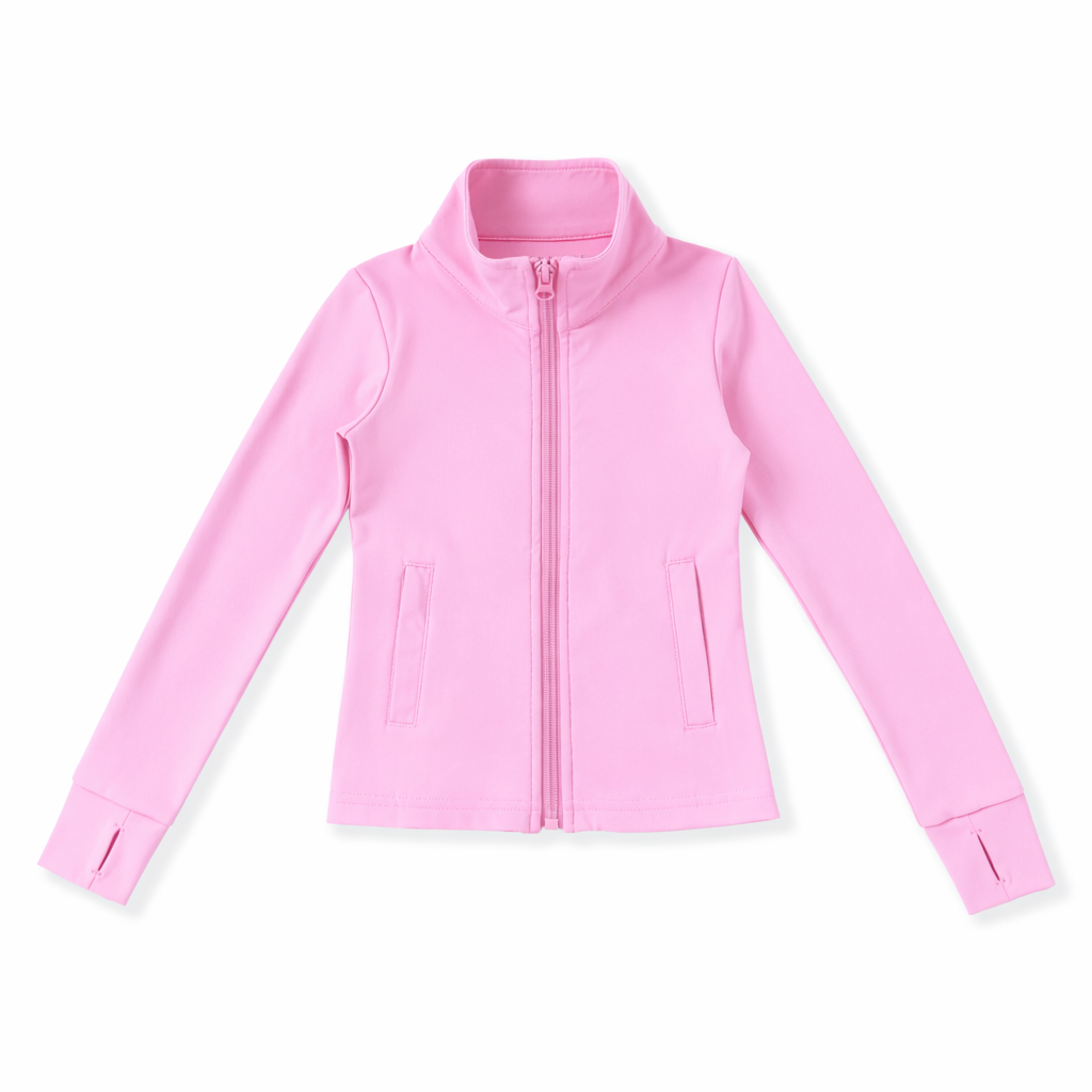 Bubble Gum Pink Active Jacket