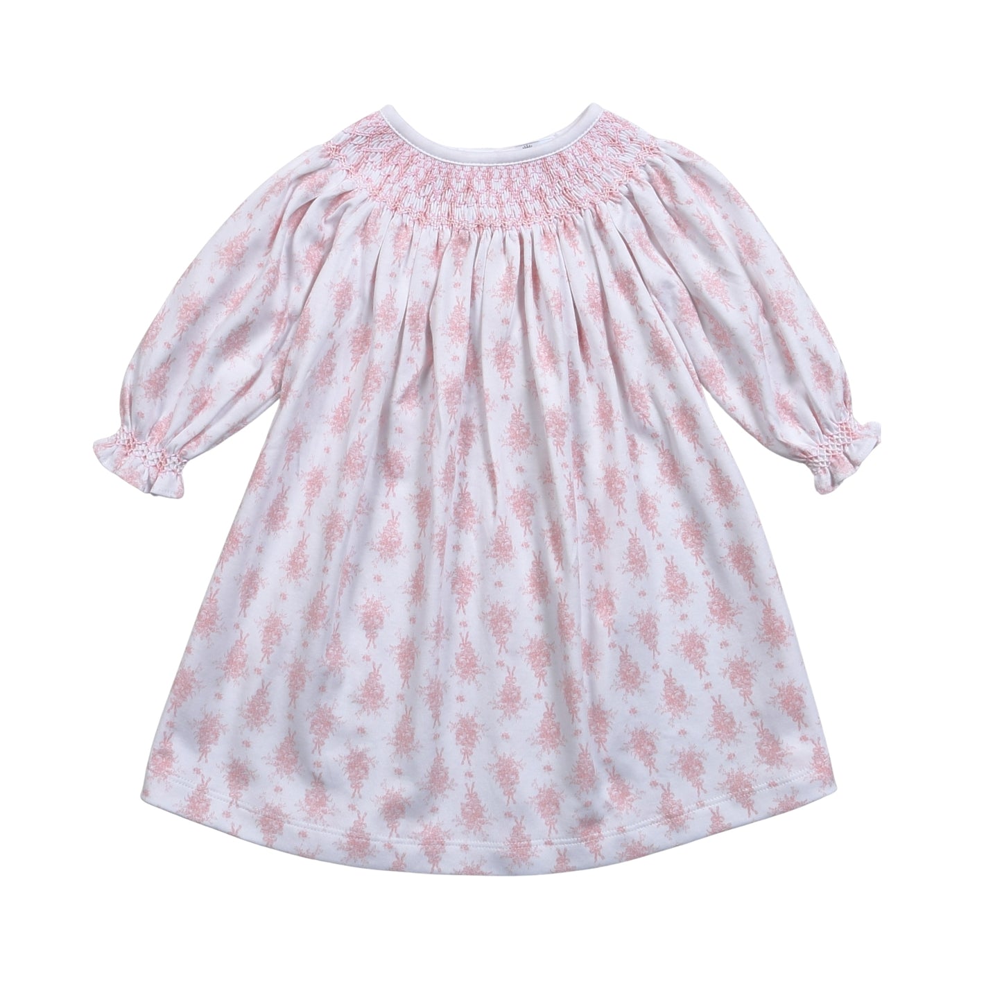 Alana Pima Hand Smocked Bishop Dress