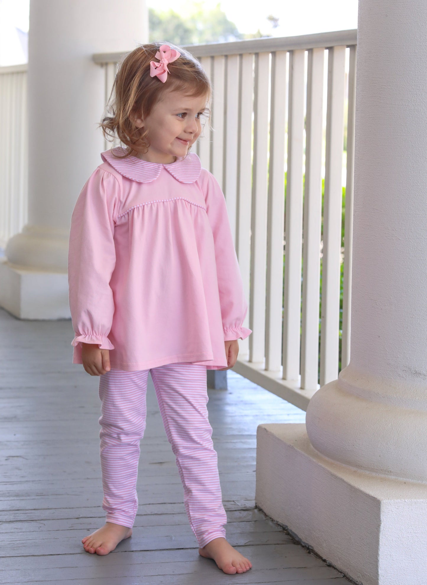 Abigail Pants Set - Light Pink