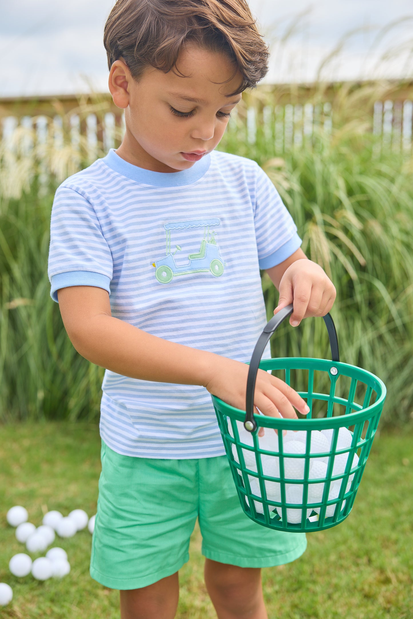 Applique T-Shirt - Golf Cart