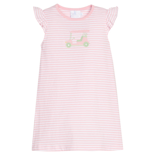 Applique Tilly Dress - Golf Cart