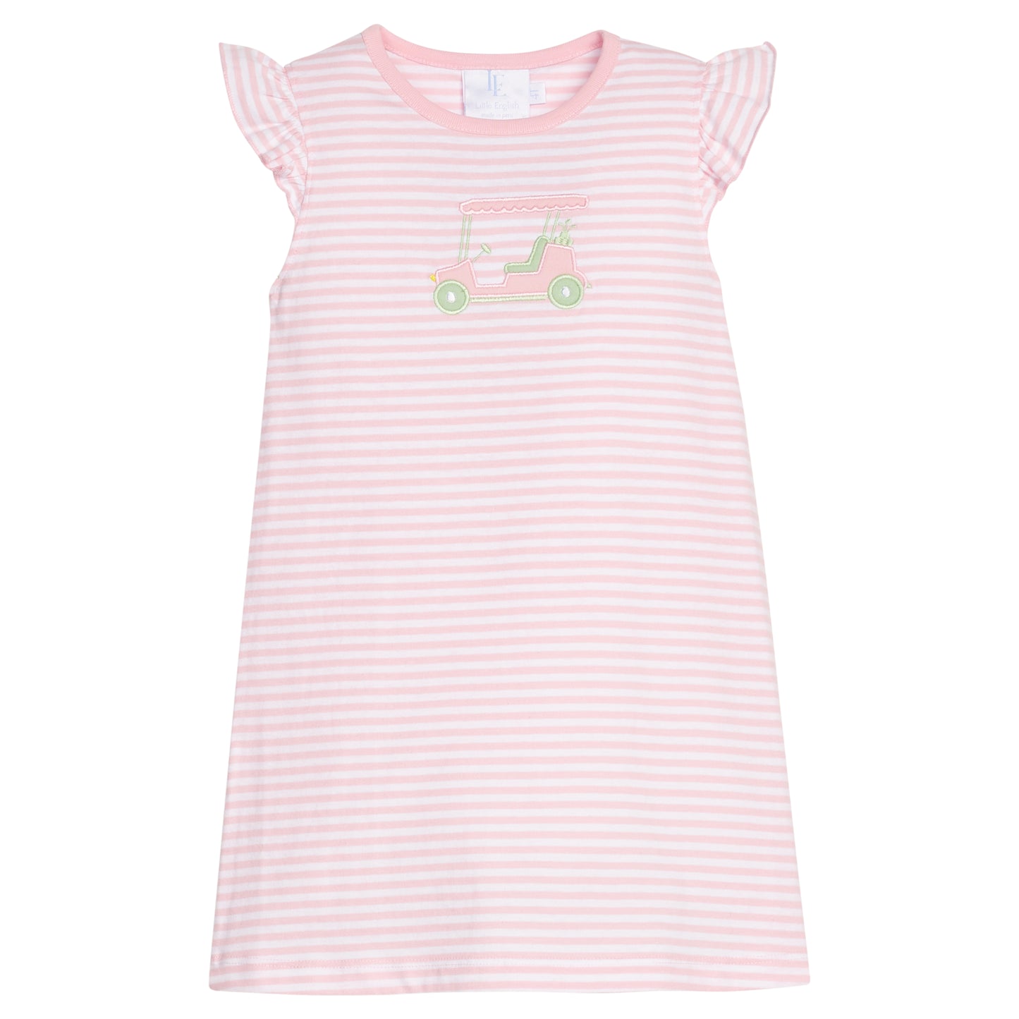 Applique Tilly Dress - Golf Cart