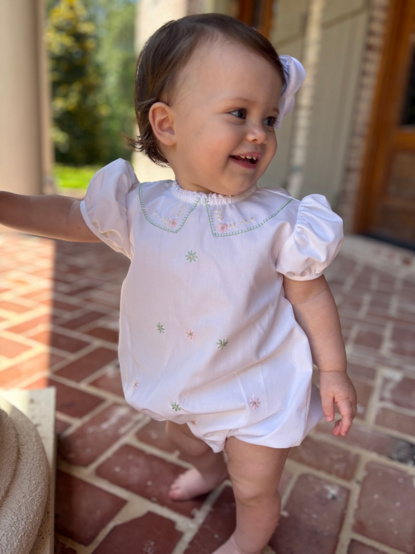 Ashtyn Bubble - Blessings White, Pink, & Green