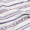 Aztec Stripe Polo Short Sleeve Shirt