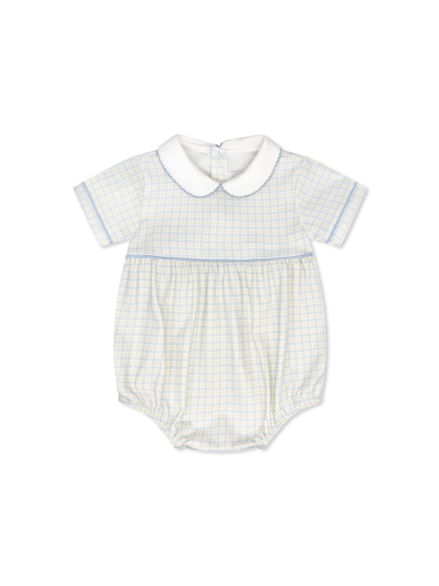 Baby Bea Bubble - Cornflower Check