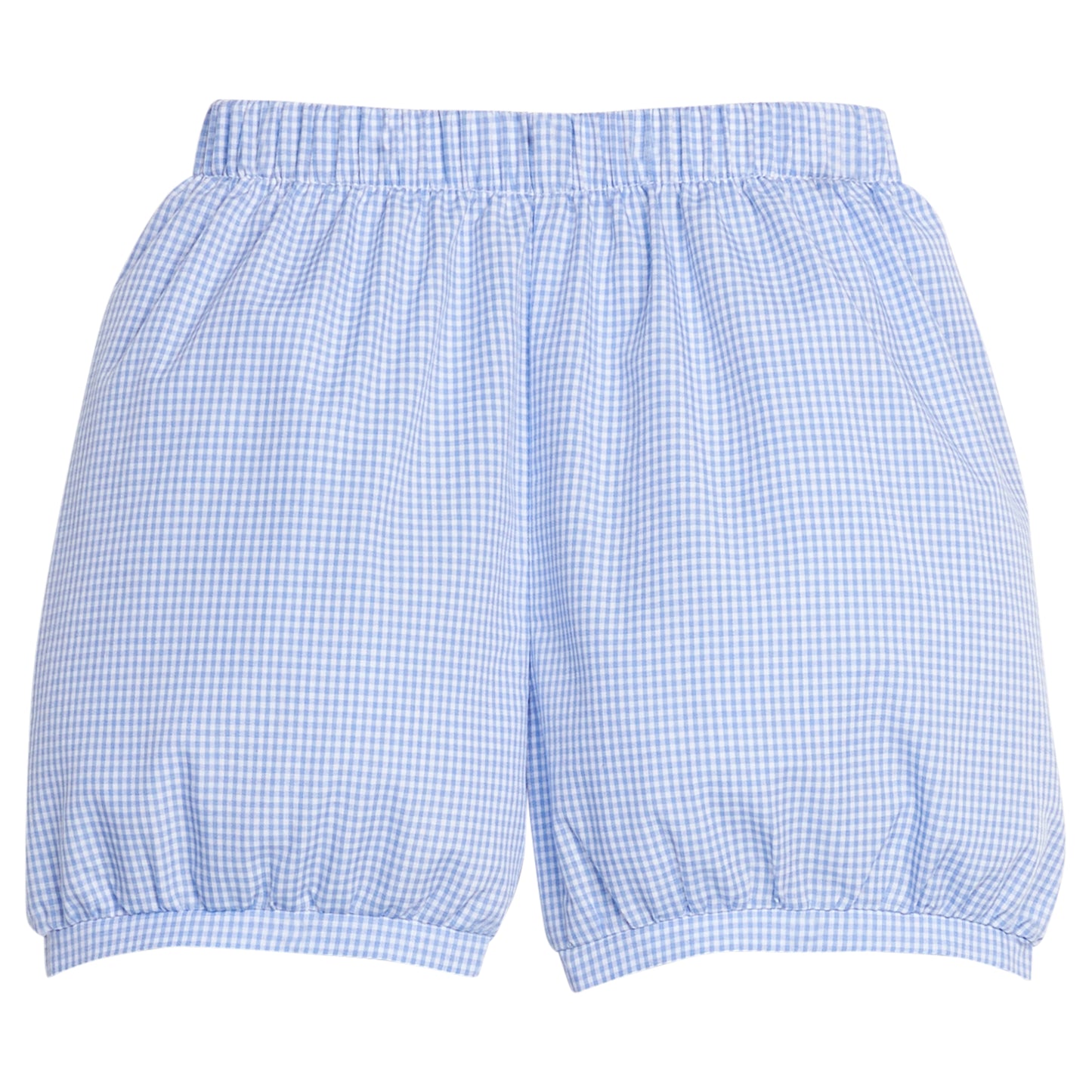 Banded Short - Royal Mini Gingham