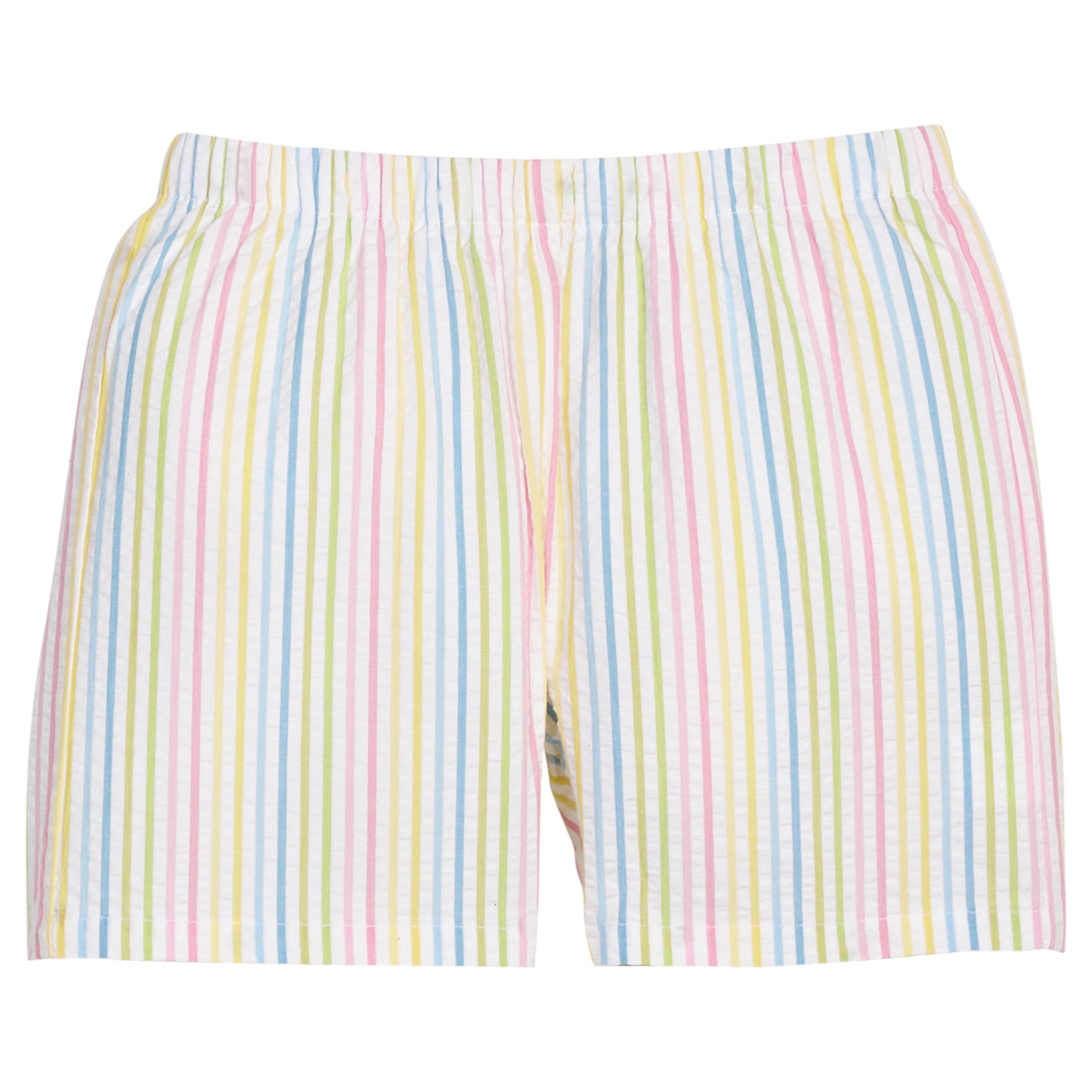 Basic Short - Rainbow Stripe Seersucker