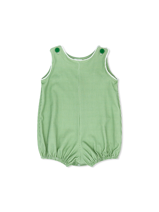 Bennett Bubble - Green Minigingham