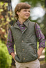 Classic Quilted Vest - Olive