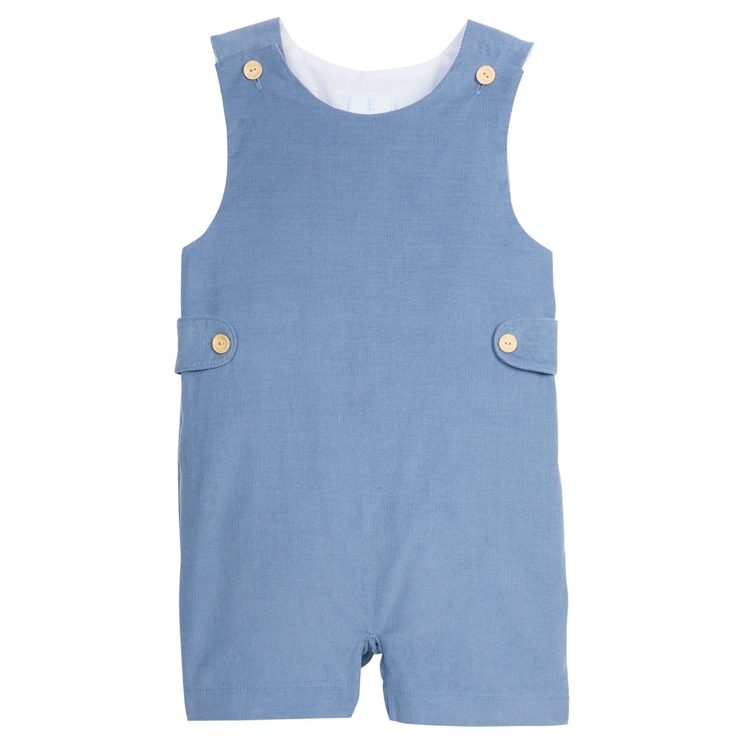 Button Tab John John - Stormy Blue Corduroy