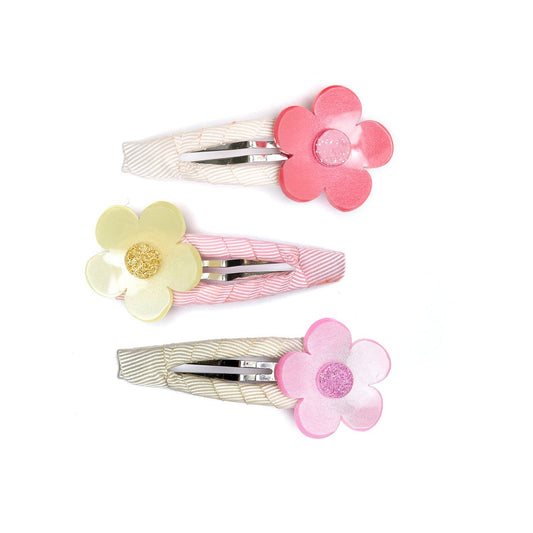 Flower Vania Spring Colors Snap Clips
