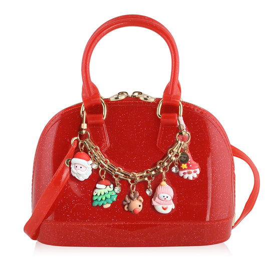 Cate: Red Sparkle Holiday