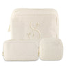 Charming Cosmetic Bags: White