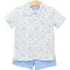 Caddy Club Polo Short Set