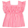 Chloe Top - Saltwater Taffy Stripe