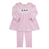 Christmas Tree Ruffle Pant Set