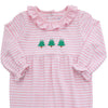 Christmas Tree Ruffle Romper