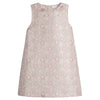 Classic Shift Dress - Rosewood Jacquard