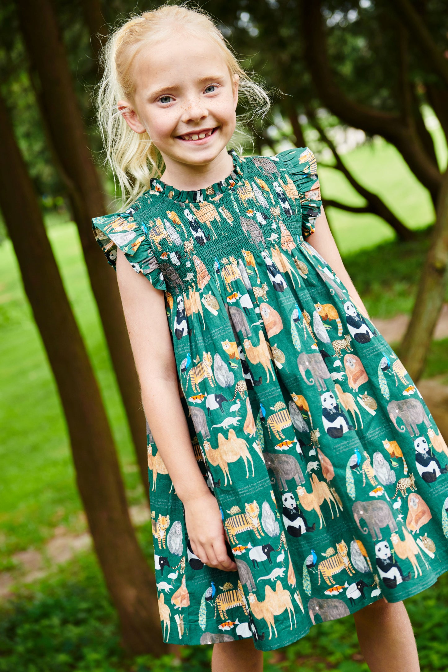Girls Stevie Dress - Animals of Asia