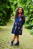 Girls Booke Dress - Multi Bow Applique