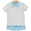 Cottontail Solid Polo Short Set