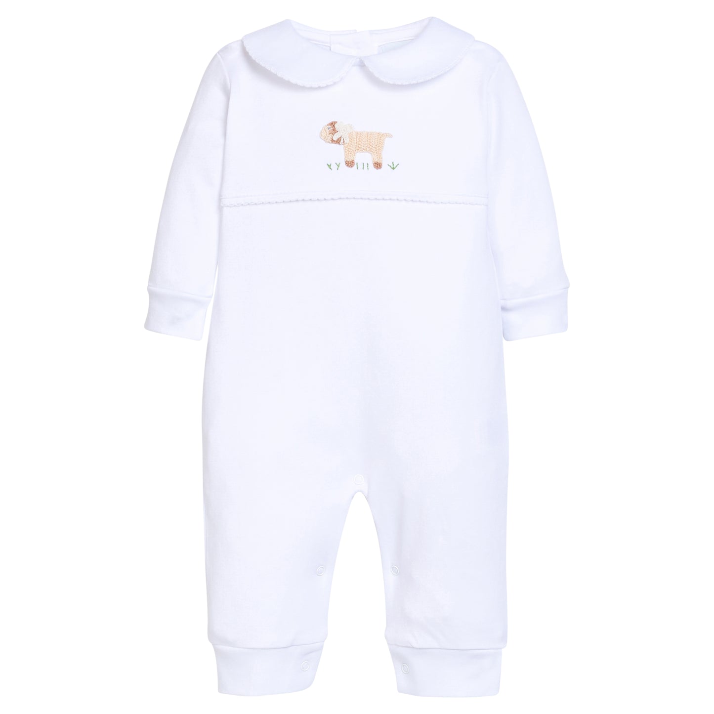 Crochet Playsuit - Sheep