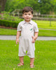 Dino-Mite Polo Romper