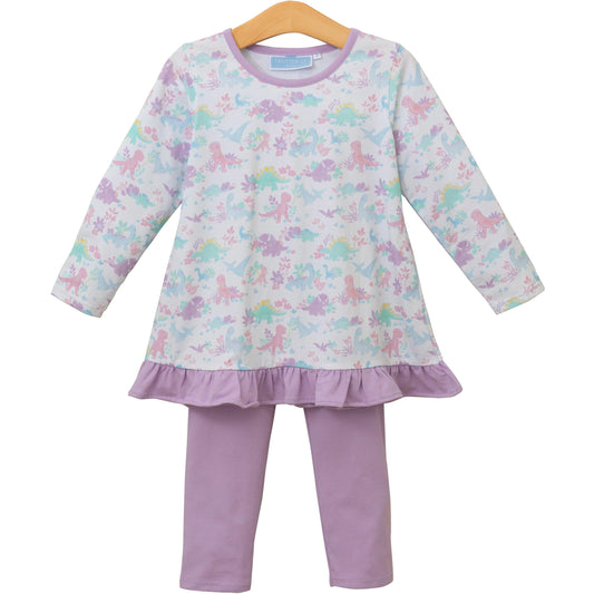 Dino Adventures Ruffle Pants Set