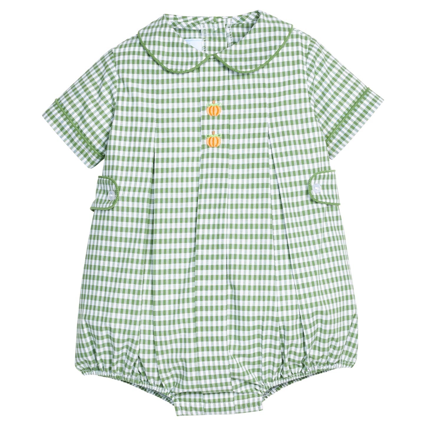 Embroidered Nicholas Bubble - Pumpkin