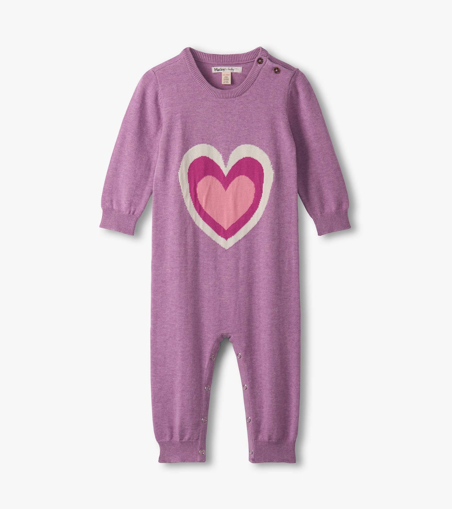 Hearts Sweater Romper