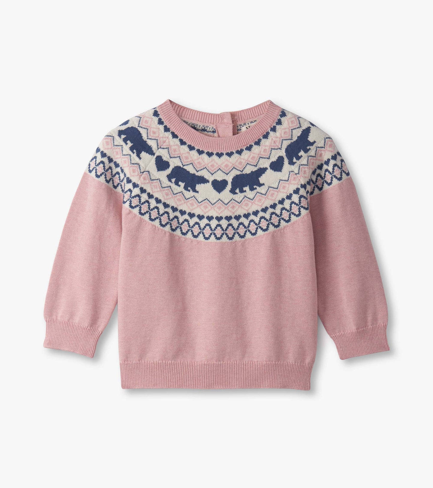 Bear Pull On Sweater Set