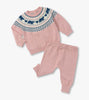 Bear Pull On Sweater Set