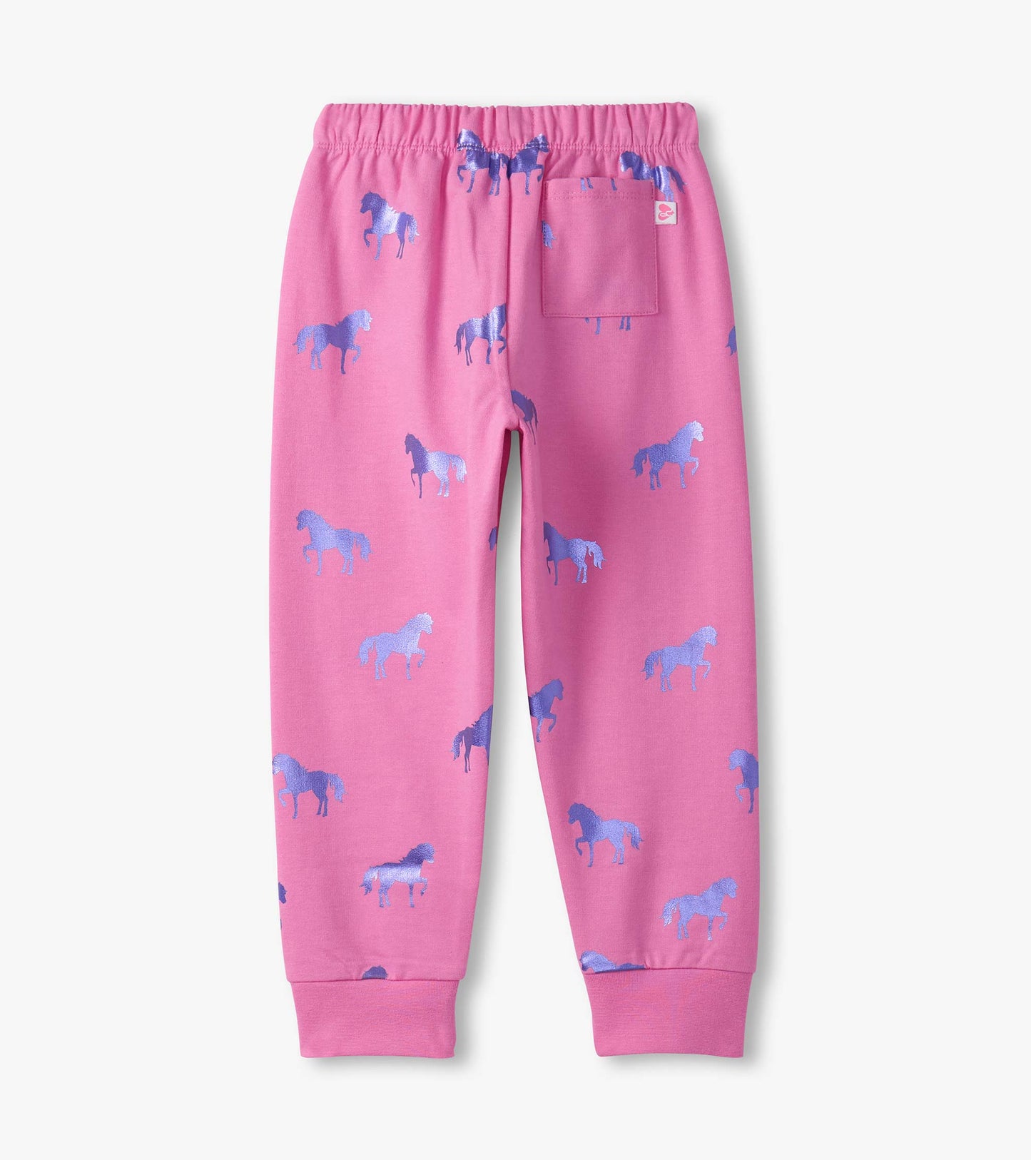 Shimmer Horses Cuffed Track Pants