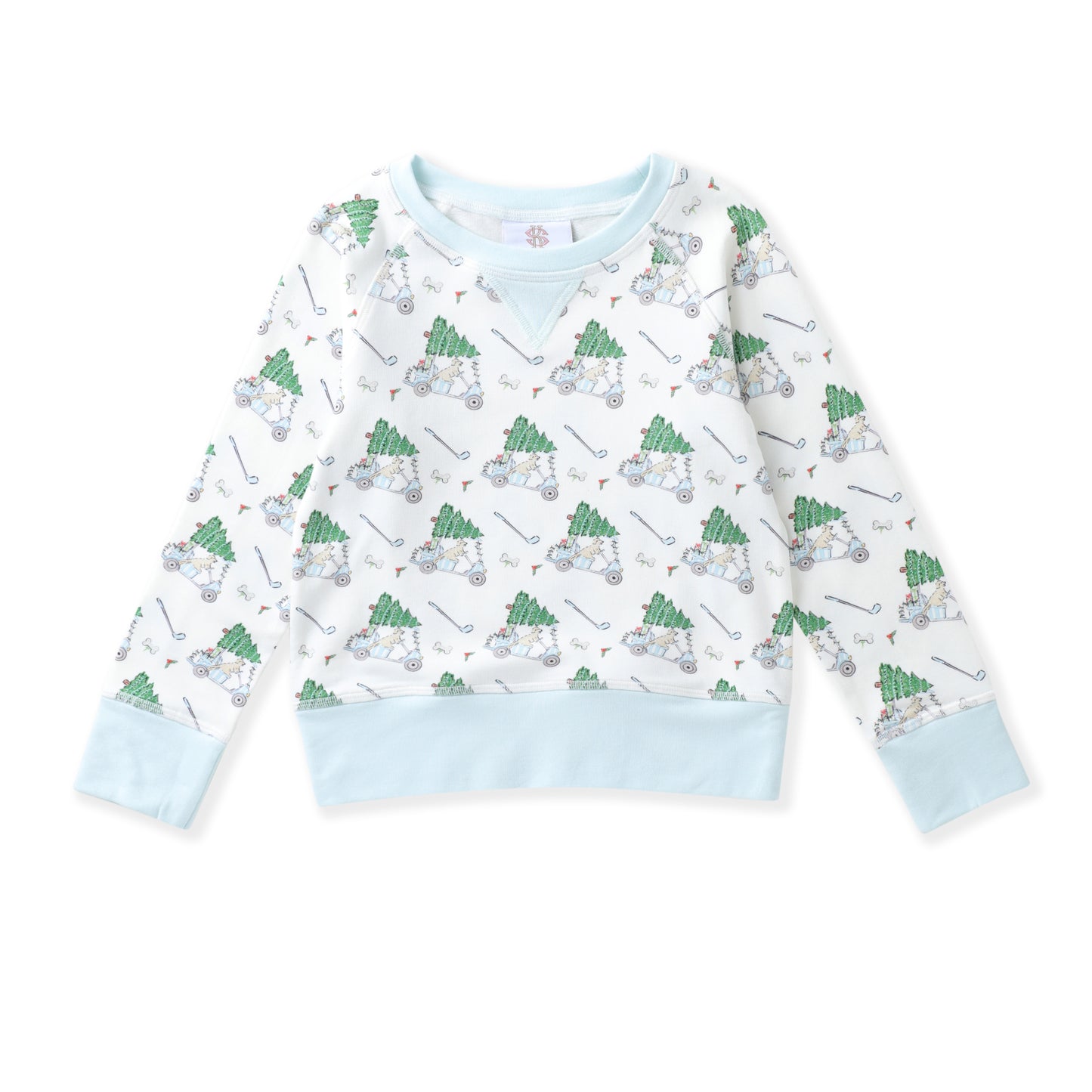 Christmas Tree Carts Pullover